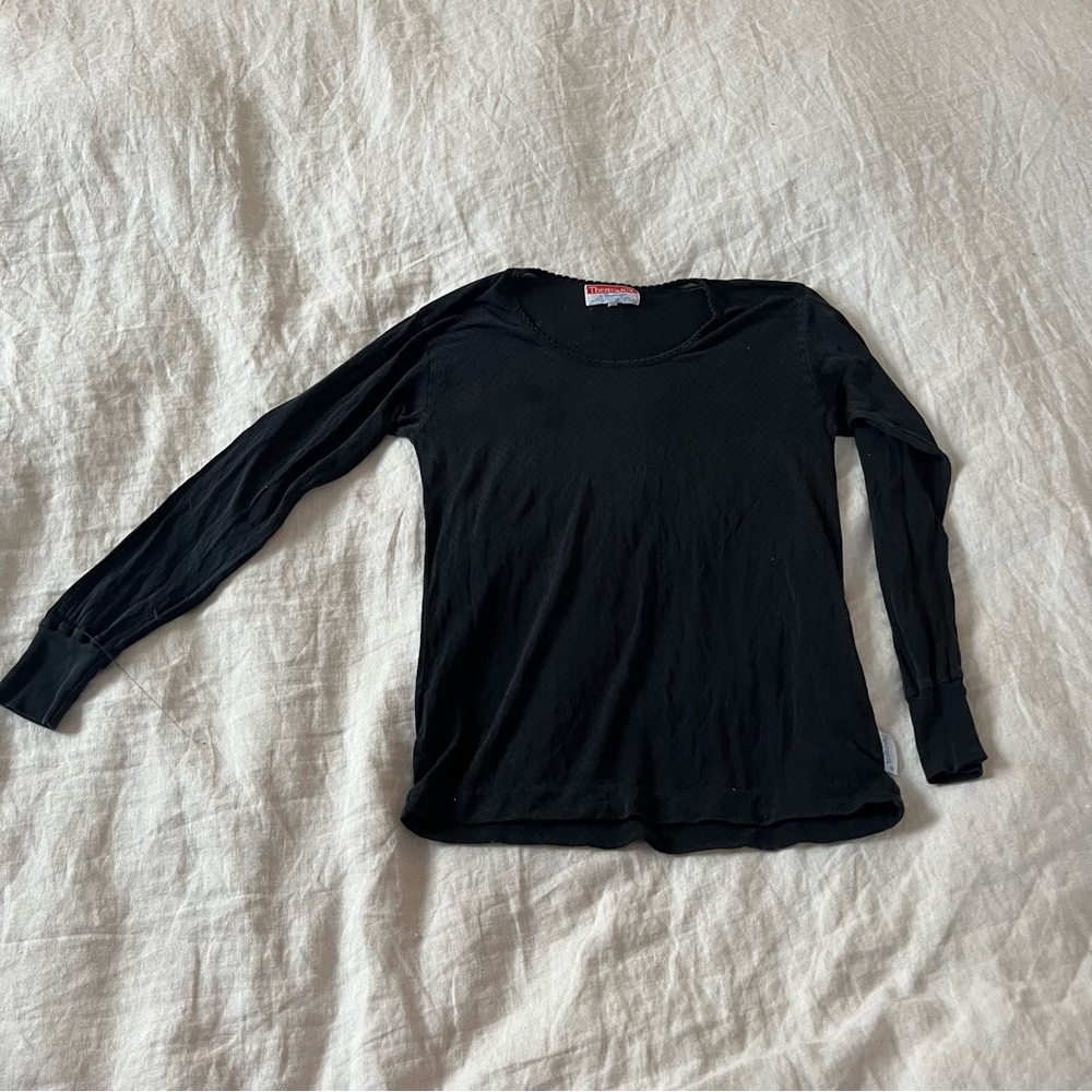 Vintage Thermasilk by Terramar Long Sleeve Size Small